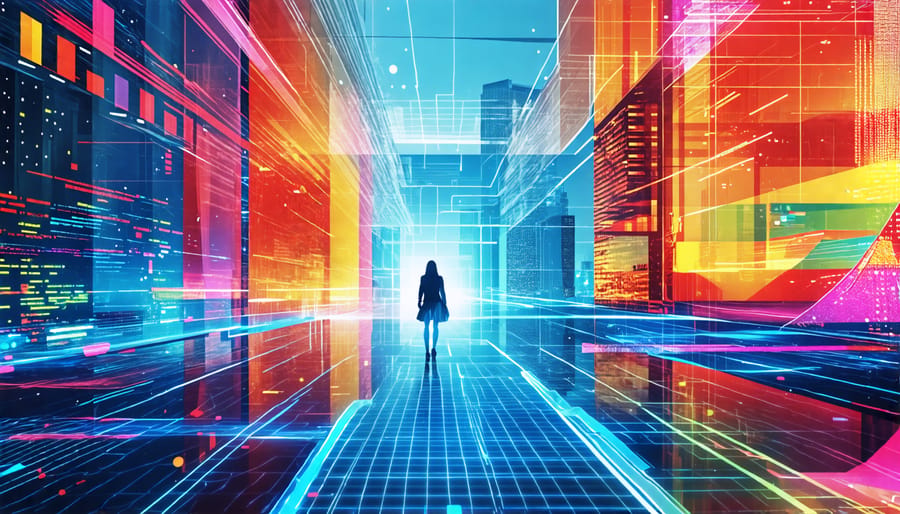 AI-powered data analysis creating personalized travel itineraries for tourists