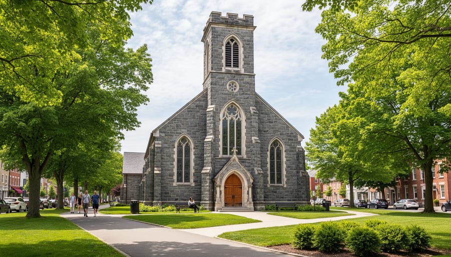 St. Paul's Anglican Church exterior in Kingston, Ontario